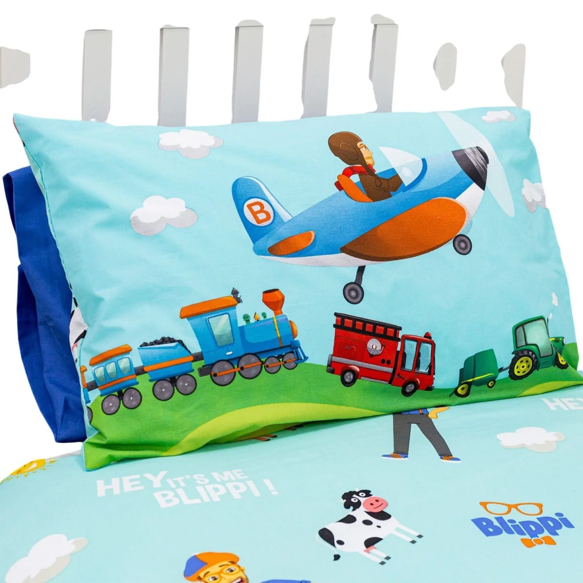 Blippi Digger Adventure And Farm Fun Reversible Duvet Set - Multicoloured – image 2