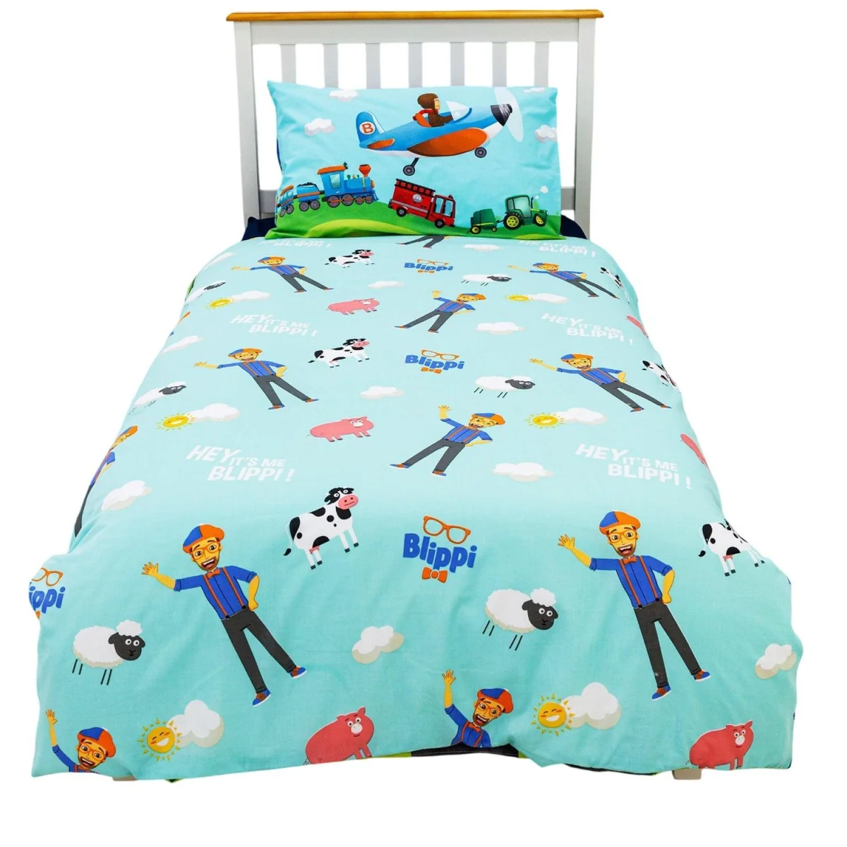 Blippi Digger Adventure And Farm Fun Reversible Duvet Set - Multicoloured – image 4