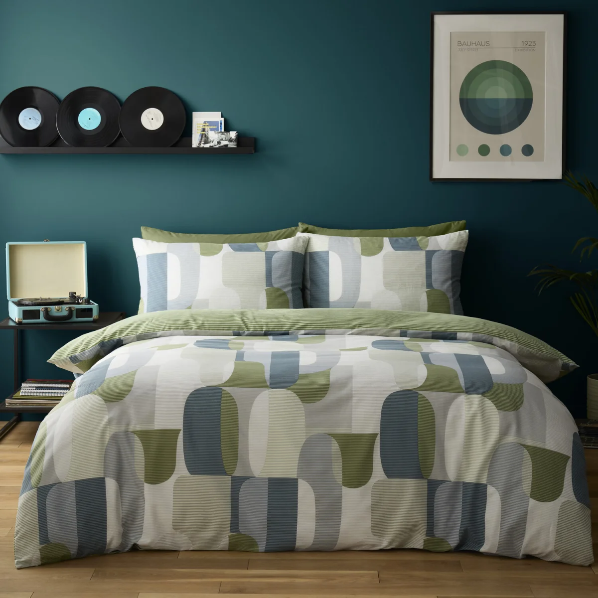 Abstract Geo Bedding Set - King – image 2