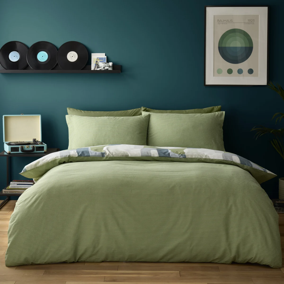 Abstract Geo Bedding Set - King – image 3