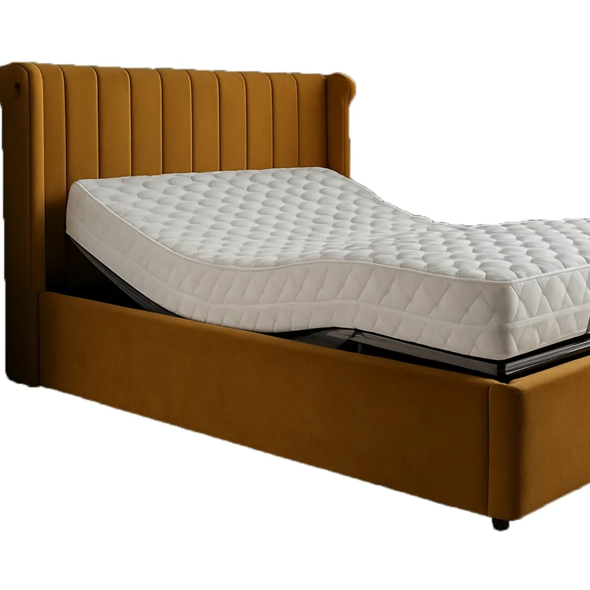 Della Electric Adjustable Bed Set  - Bronze / Single – image 2