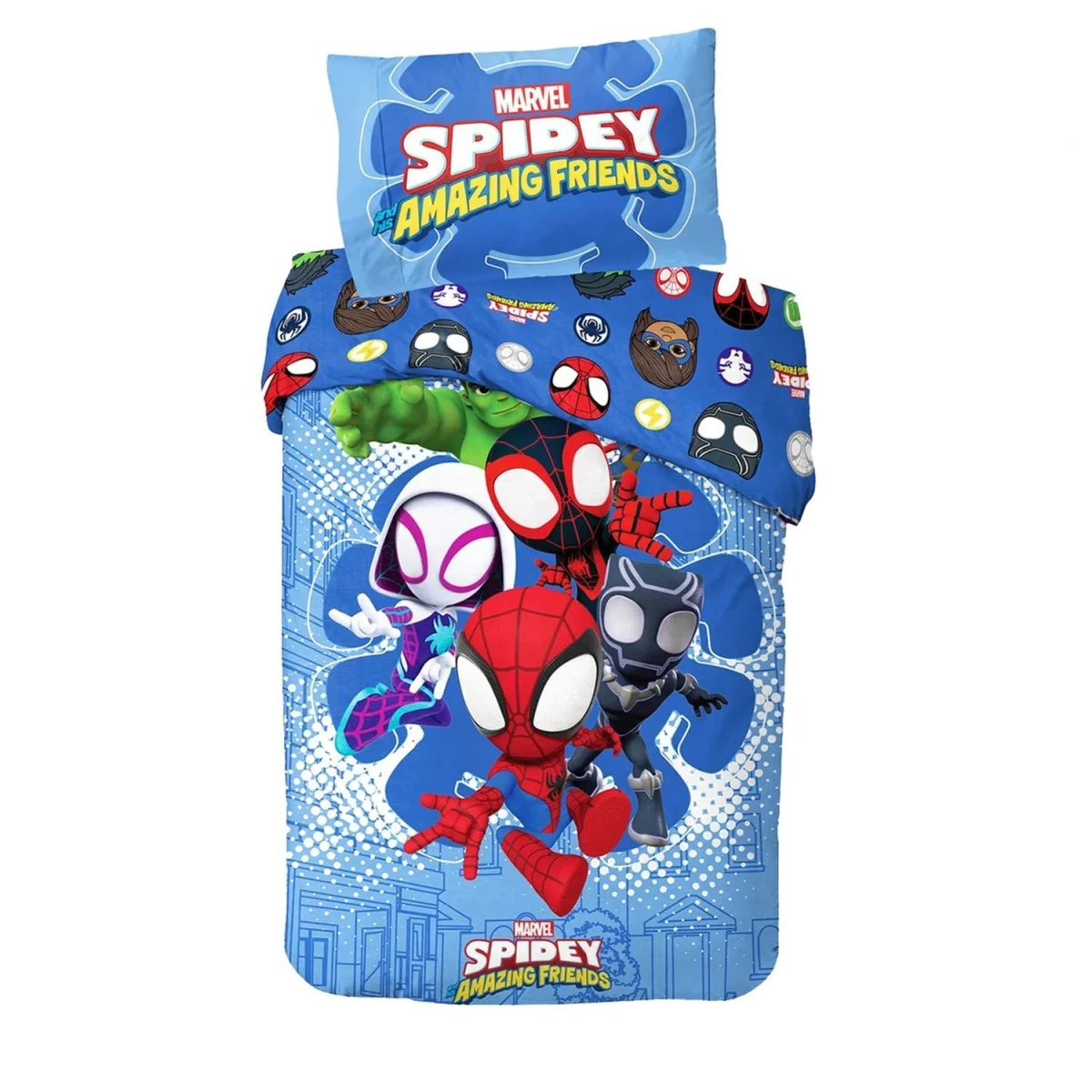 Disney Spidey and His Amazing Friends Reversible Duvet Set - Multicoloured – image 2
