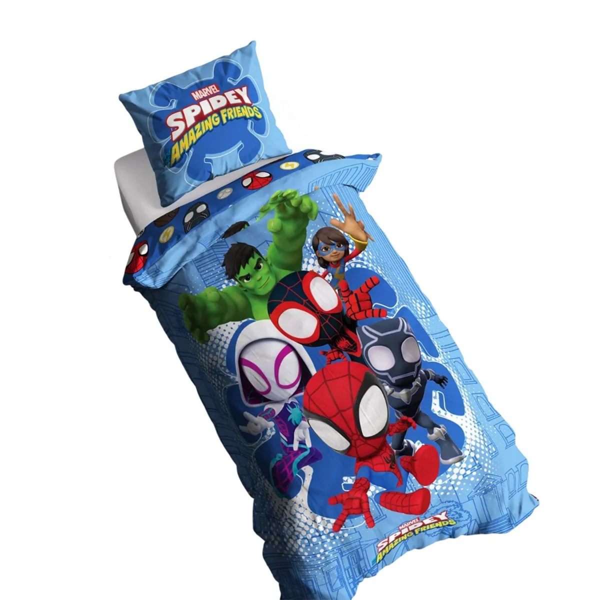 Disney Spidey and His Amazing Friends Reversible Duvet Set - Multicoloured – image 3