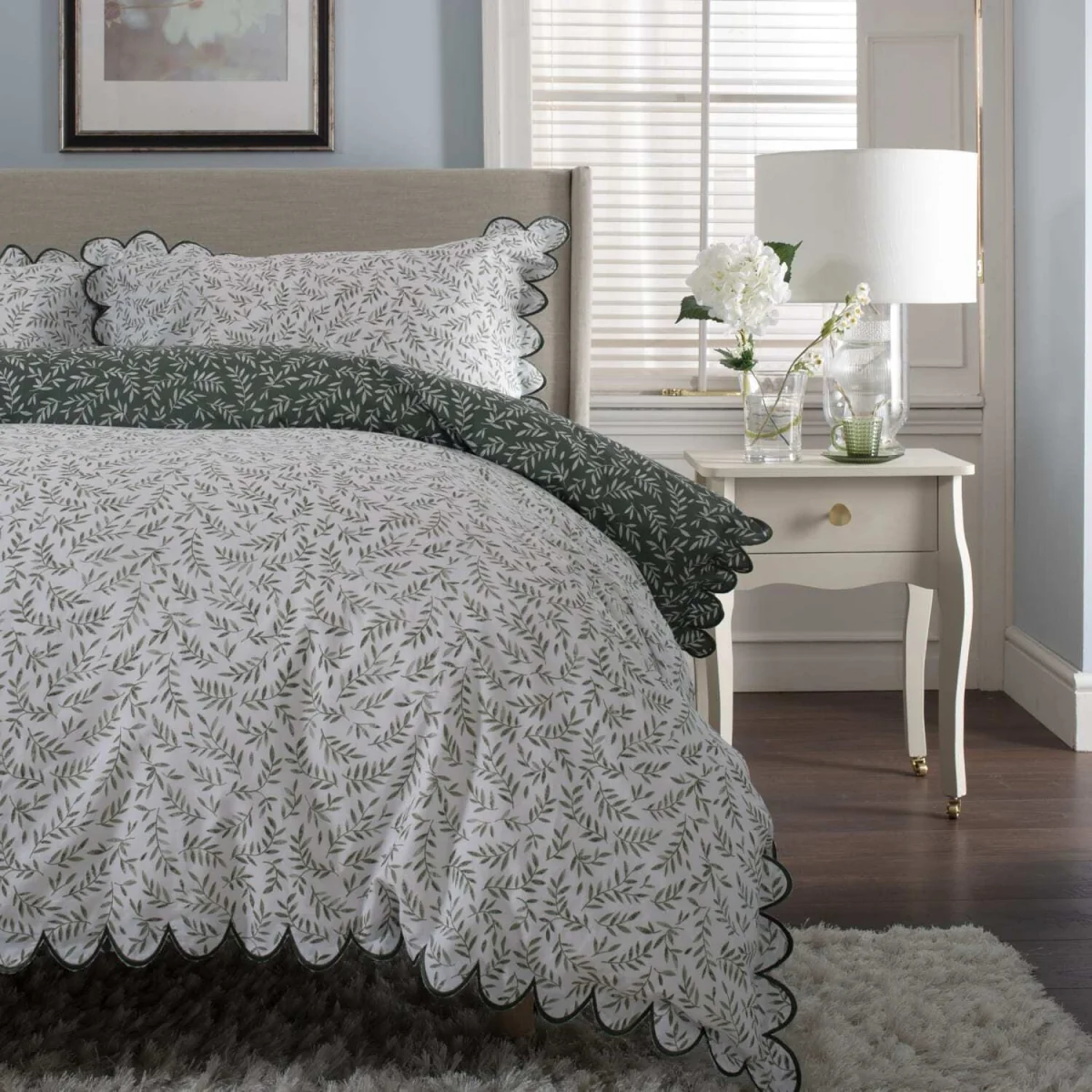 Ashling Garden 100% Cotton Duvet Set - Green – image 2