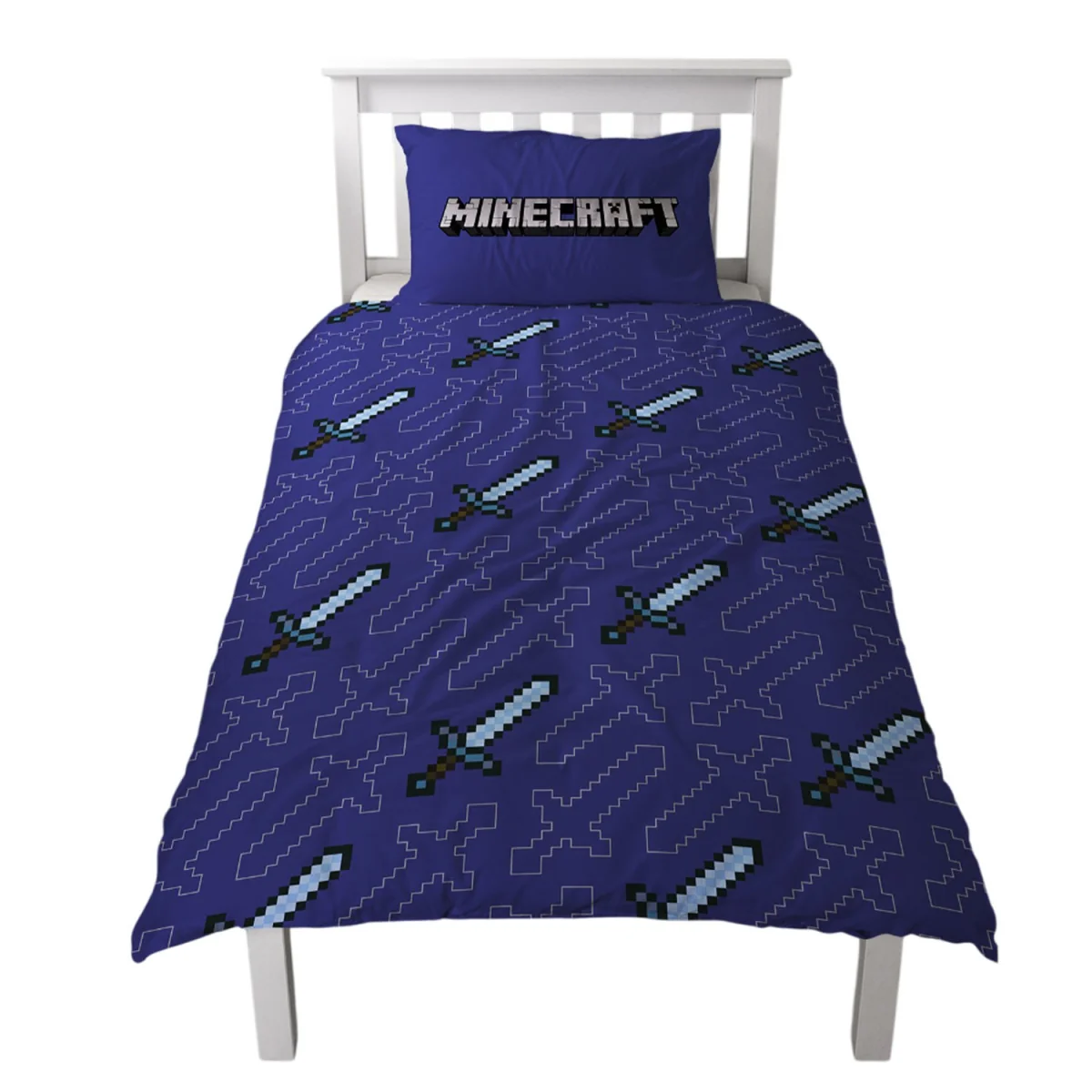 Minecraft Good Guys Reversible Duvet Set - Multicoloured / Single – image 2