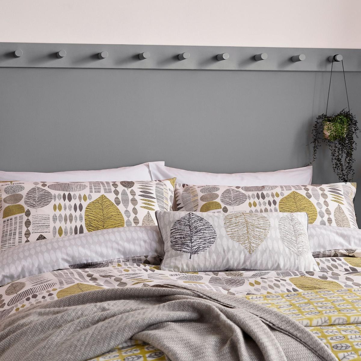 Unna Leaf Bedding by Helena Springfield in Chartreuse – image 2