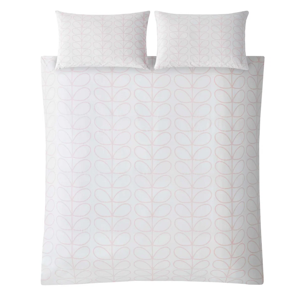 Linear Stem Bedding and Pillowcase By Orla Kiely in Cloud Pink – image 2