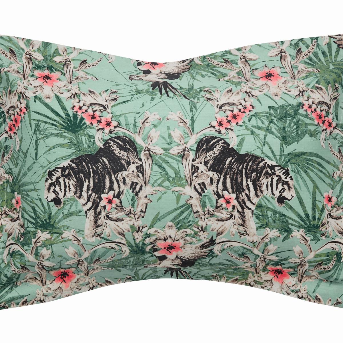Kingdom Botanical Bedding Duvet Cover and Pillowcase by Ted Baker in Sage Green&nbsp;200x200cm – image 5