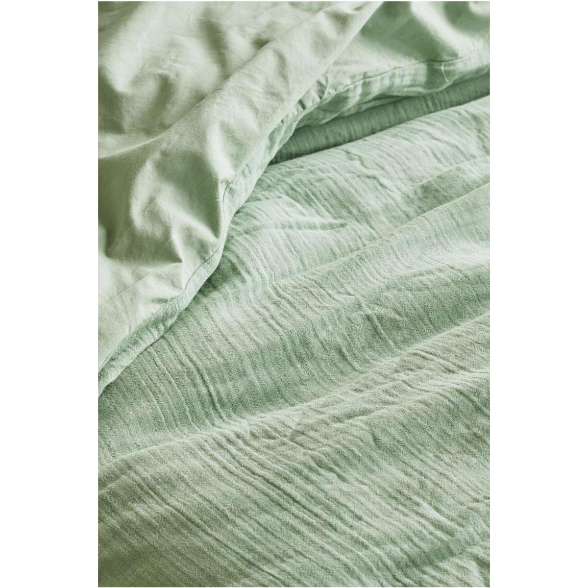 Urban Outfitters Sage Crinkle Duvet Set - Mint Double – image 4