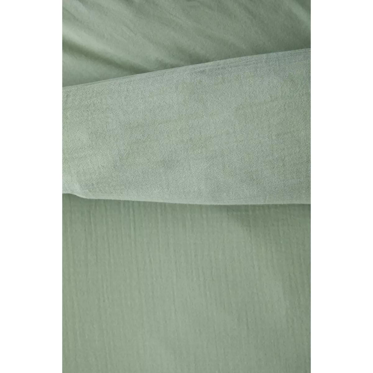 Urban Outfitters Sage Crinkle Duvet Set - Mint Double – image 9