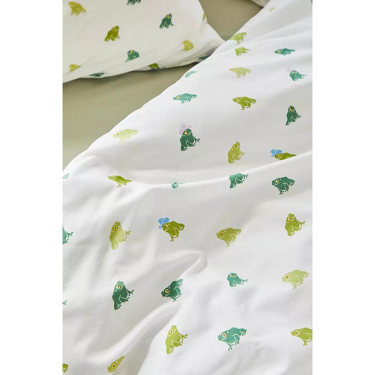 Western Froggie Duvet Set - Green King at Urban Outfitters – image 3