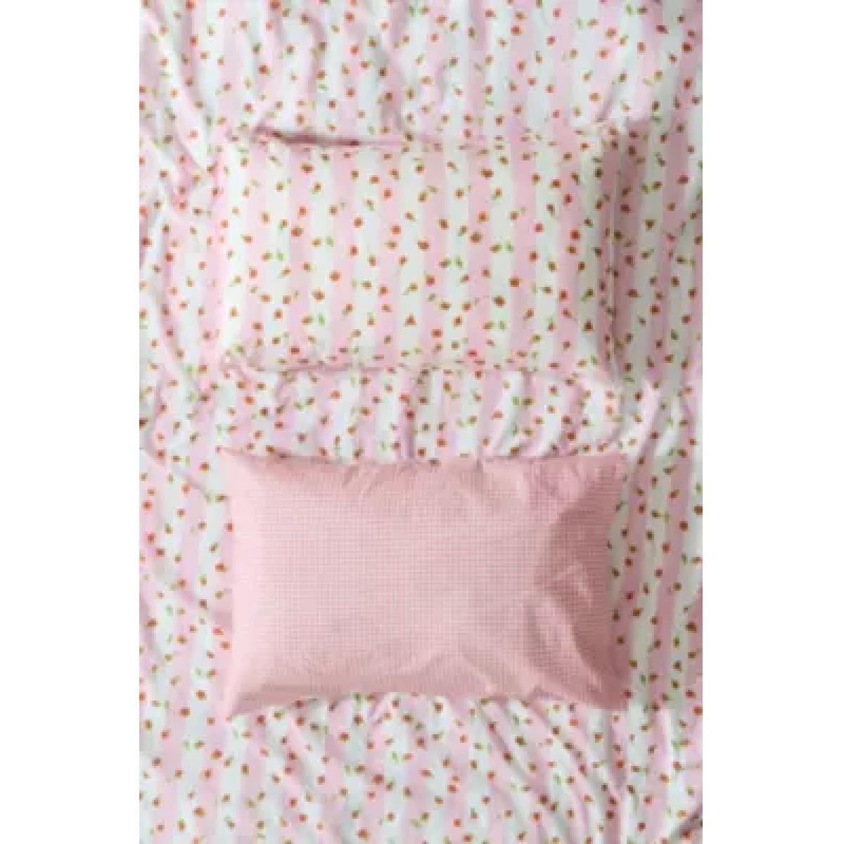 Stripe Rose & Gingham Duvet Set - Pink Single at Urban Outfitters – image 7