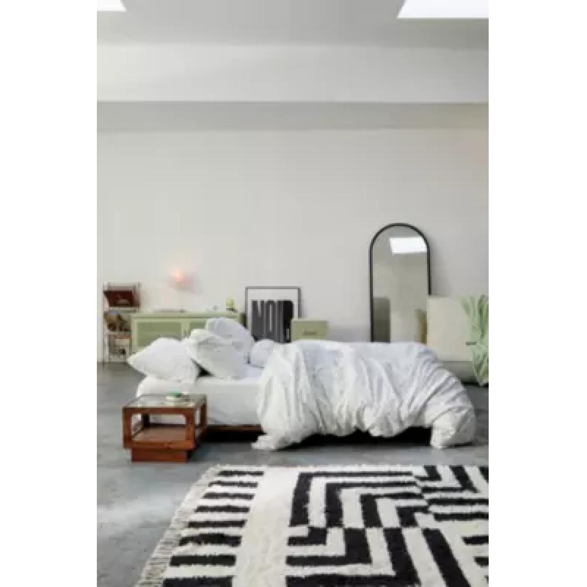 Floral Cosy Flannel Duvet Set - Neutral Double at Urban Outfitters – image 5