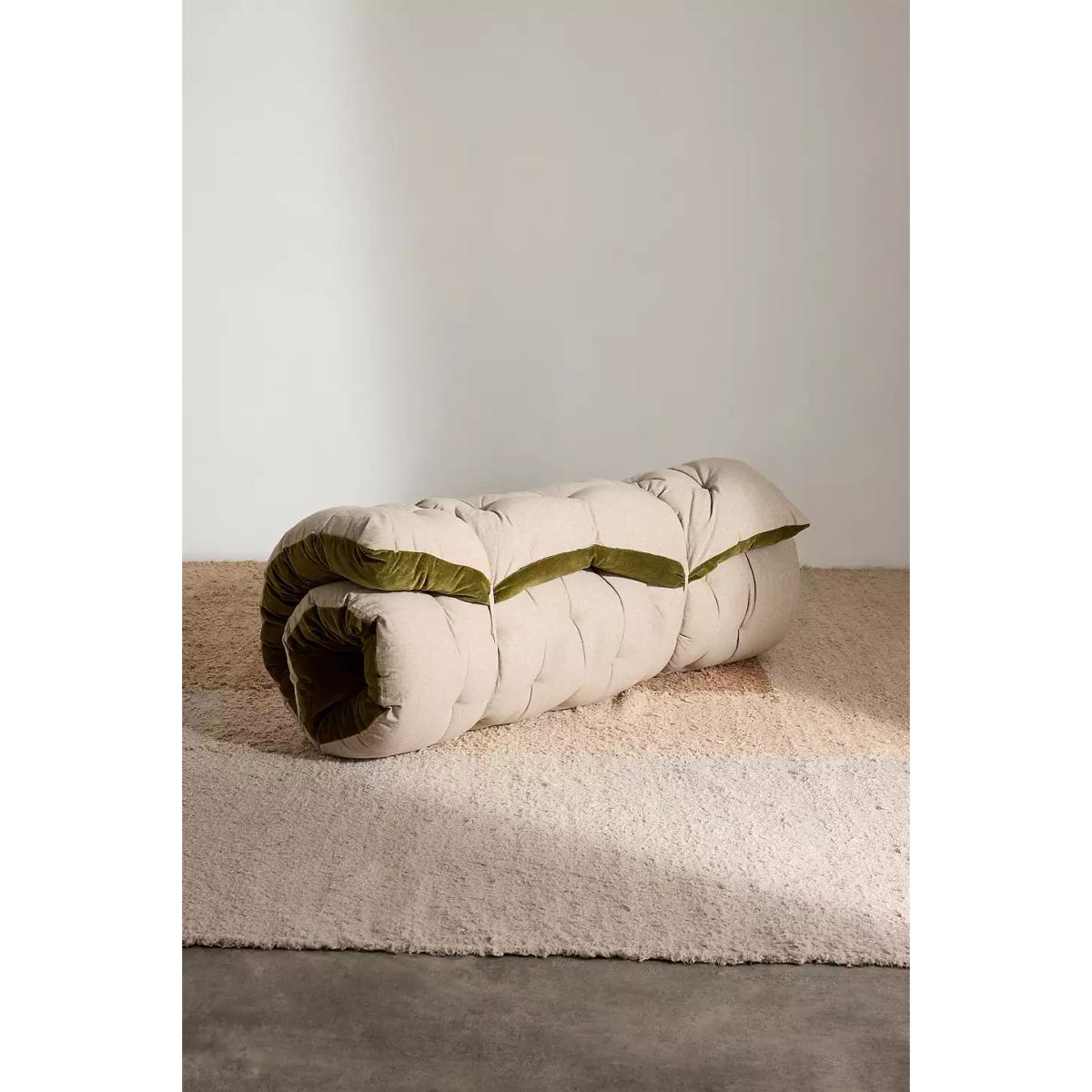 Green Double Sleepover Mat - Green 130cm x 180cm at Urban Outfitters – image 2