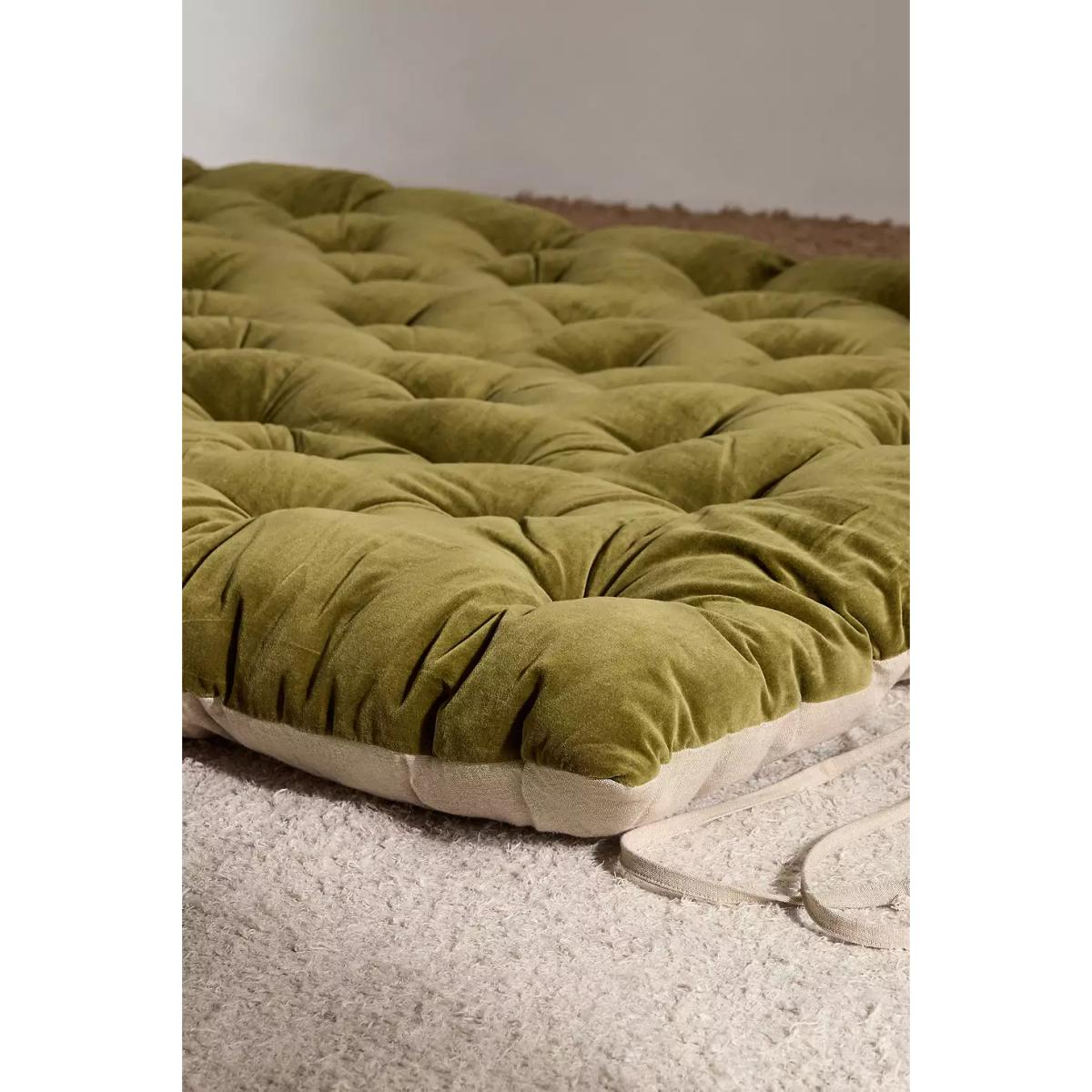 Green Double Sleepover Mat - Green 130cm x 180cm at Urban Outfitters – image 3