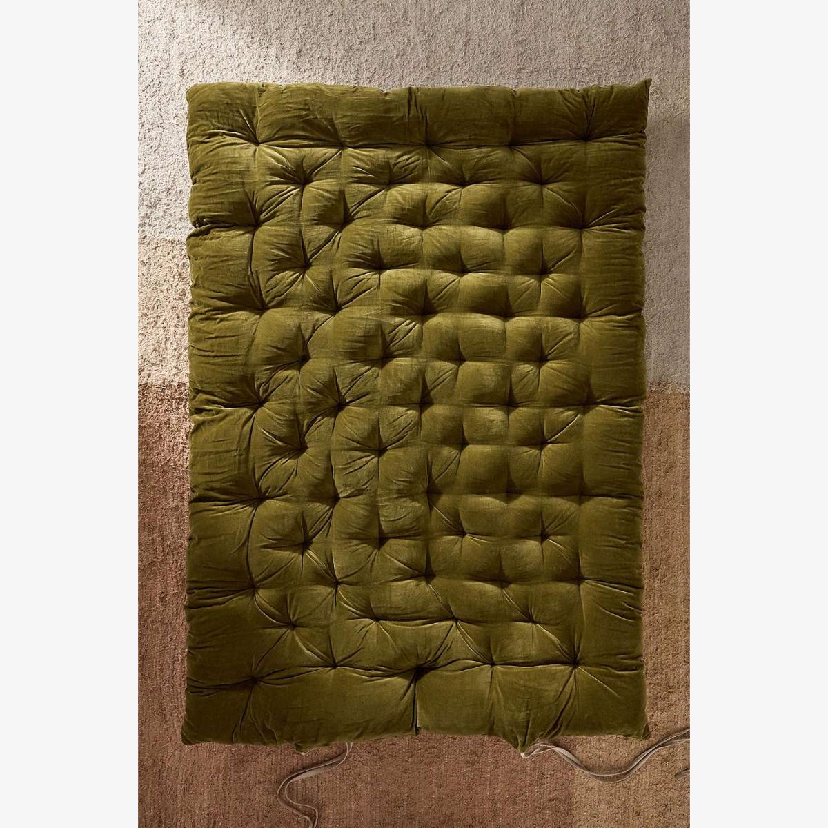 Green Double Sleepover Mat - Green 130cm x 180cm at Urban Outfitters – image 1