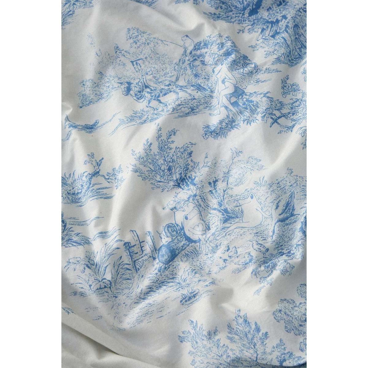 Froggy Toile Duvet Set - Blue King at Urban Outfitters – image 2