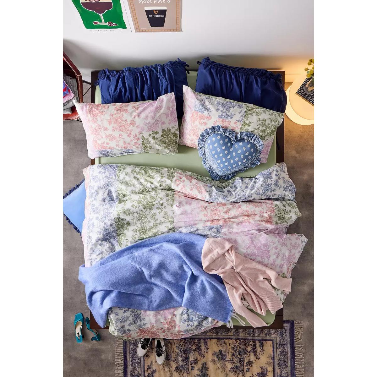 Toile Patchwork Duvet Set King at Urban Outfitters – image 3
