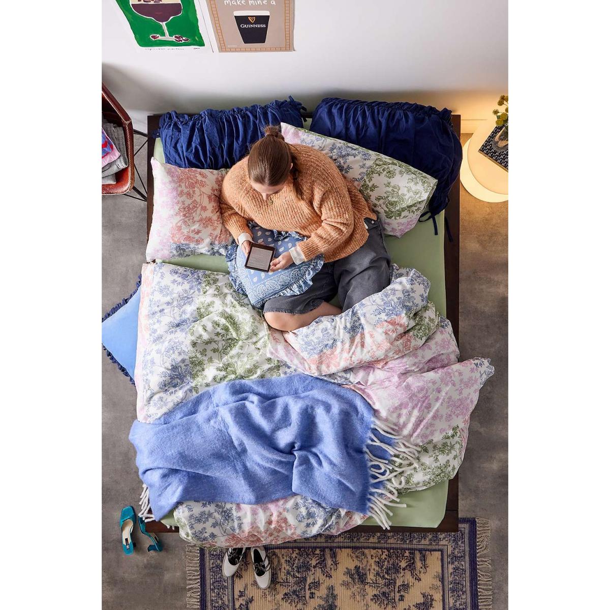 Toile Patchwork Duvet Set King at Urban Outfitters – image 4