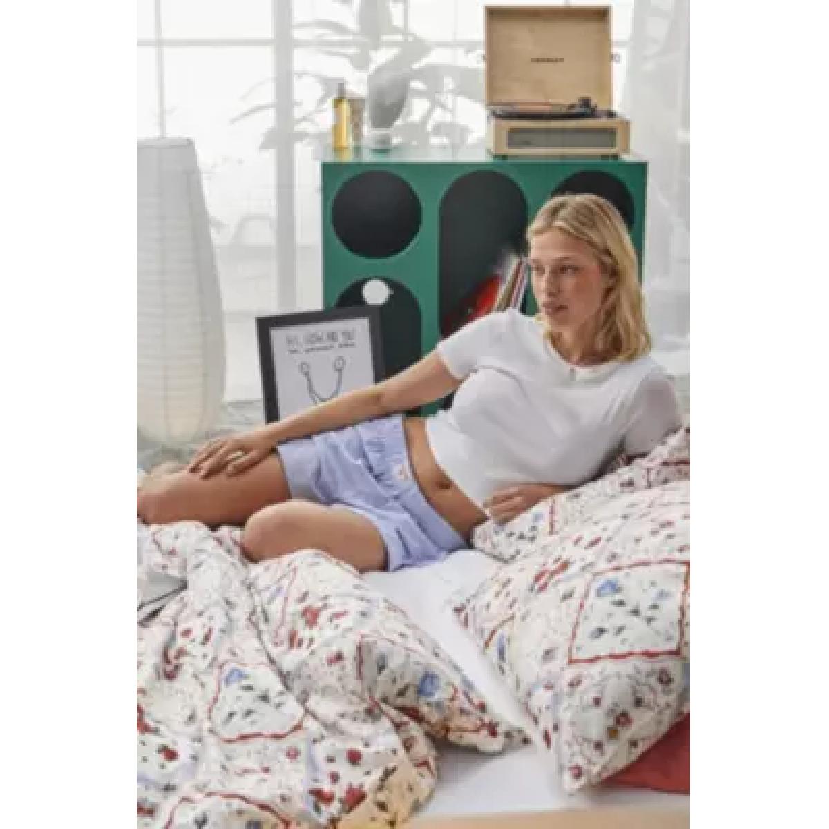 Red Vintage Scarf Duvet Set Single at Urban Outfitters – image 7