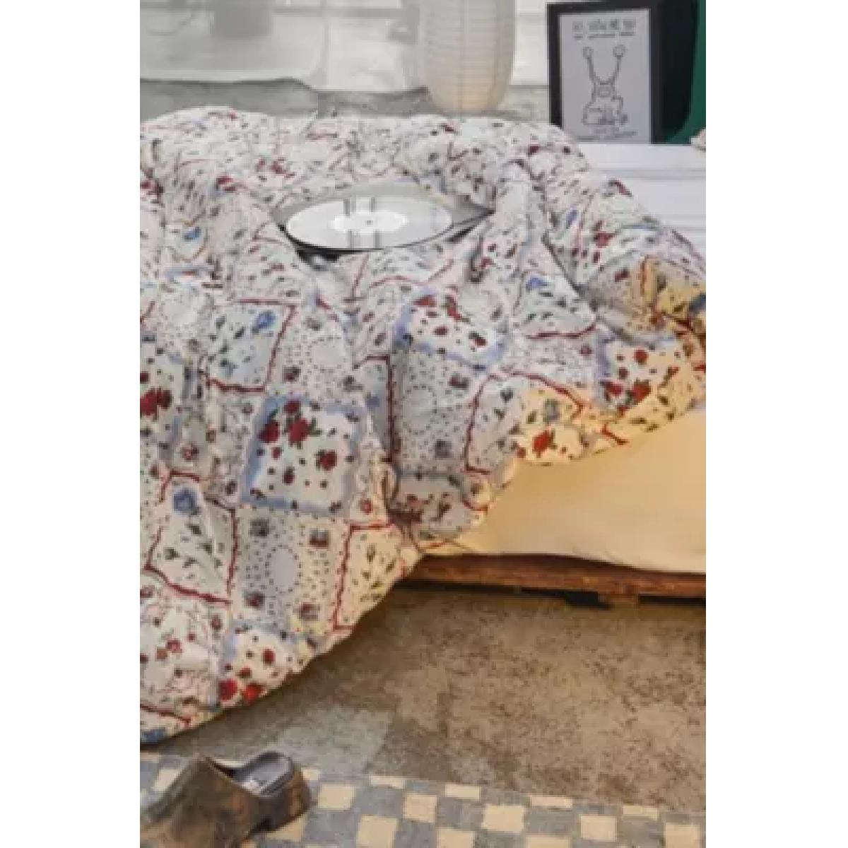 Red Vintage Scarf Duvet Set Single at Urban Outfitters – image 8