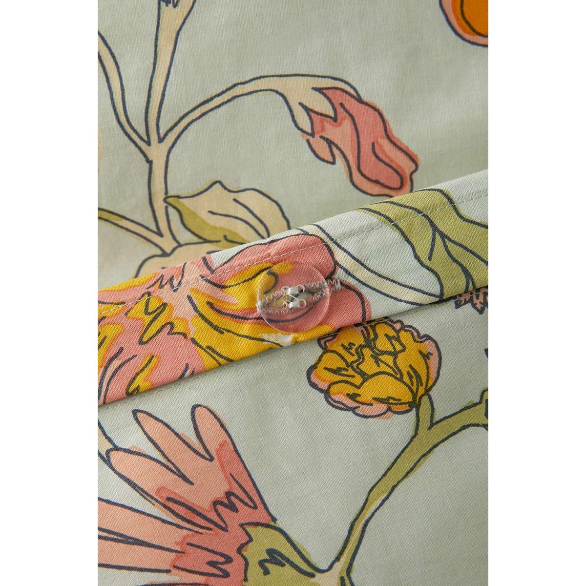 Ella Vine Floral Duvet Set - Light Green Single at Urban Outfitters – image 5