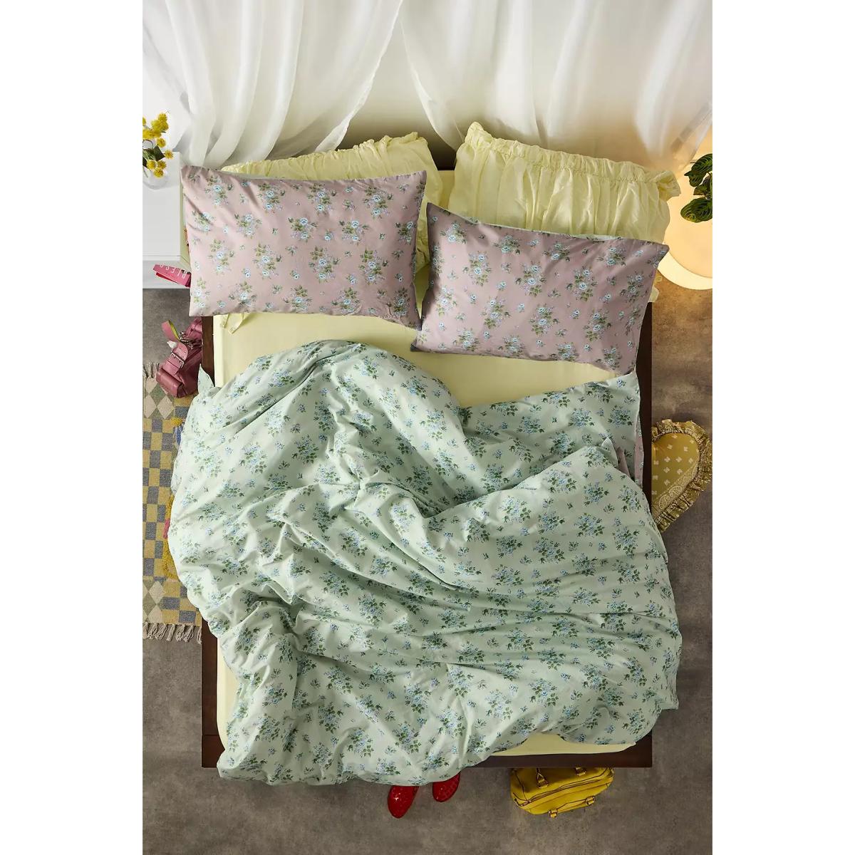 Vintage Rose Duvet Set Single at Urban Outfitters – image 5
