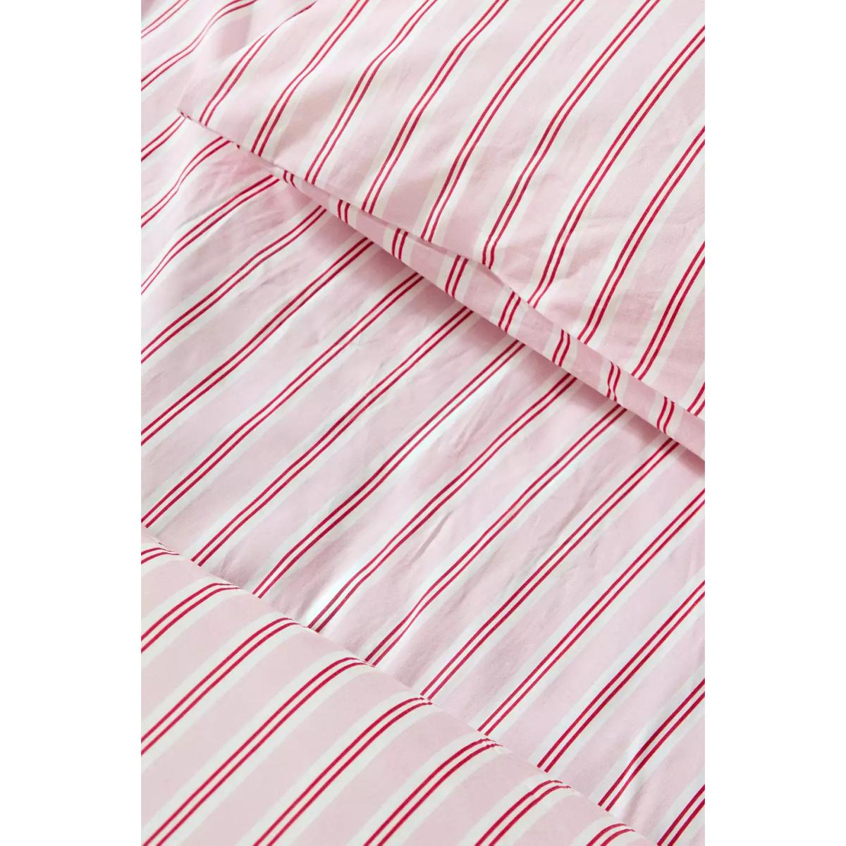 Pink & Red Stripe Duvet Set - Pink Double at Urban Outfitters – image 5