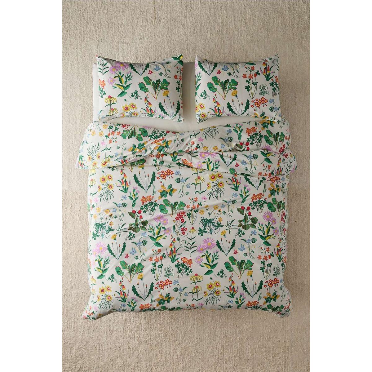 Flori Duvet Set - White Double at Urban Outfitters – image 3