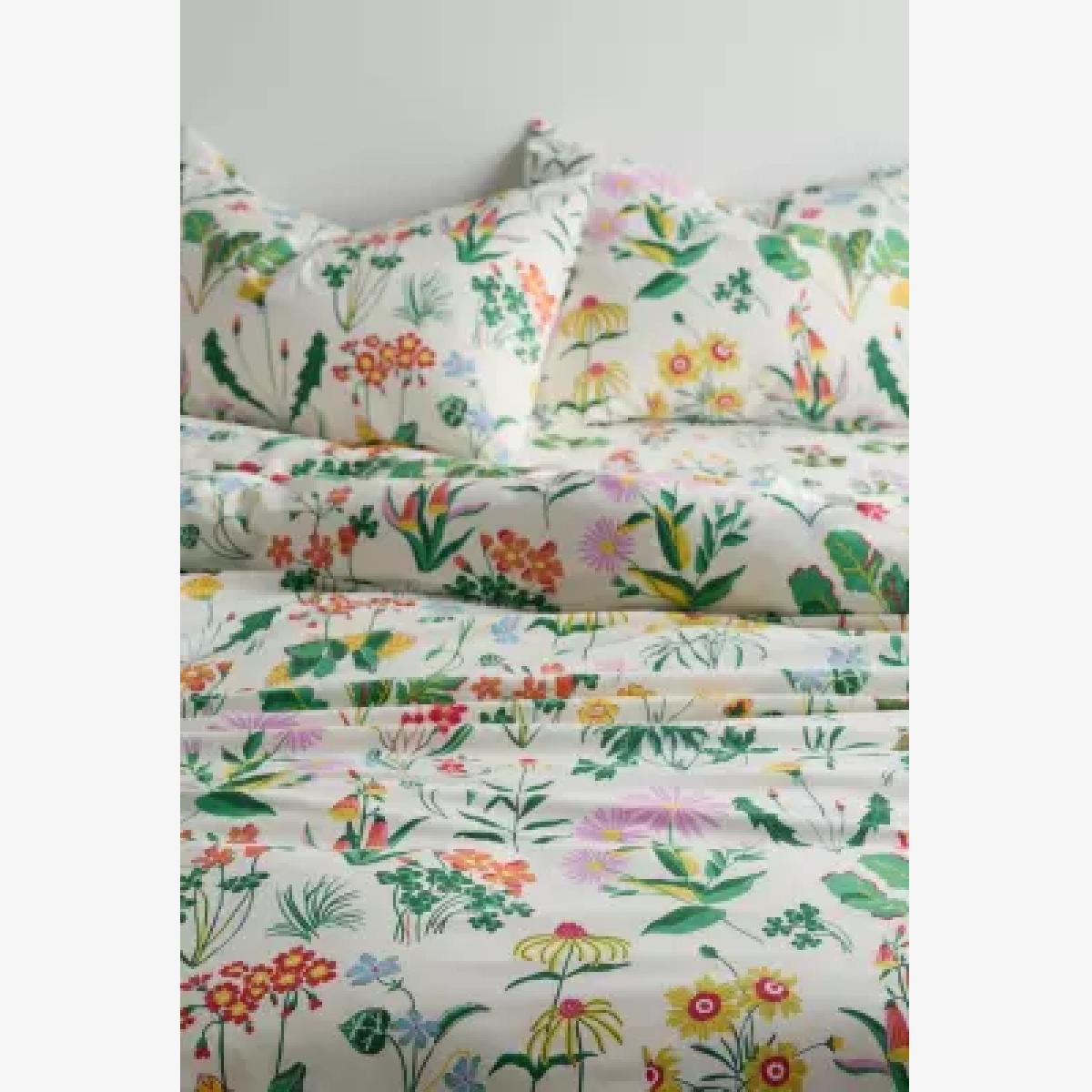 Flori Duvet Set - White Double at Urban Outfitters – image 1