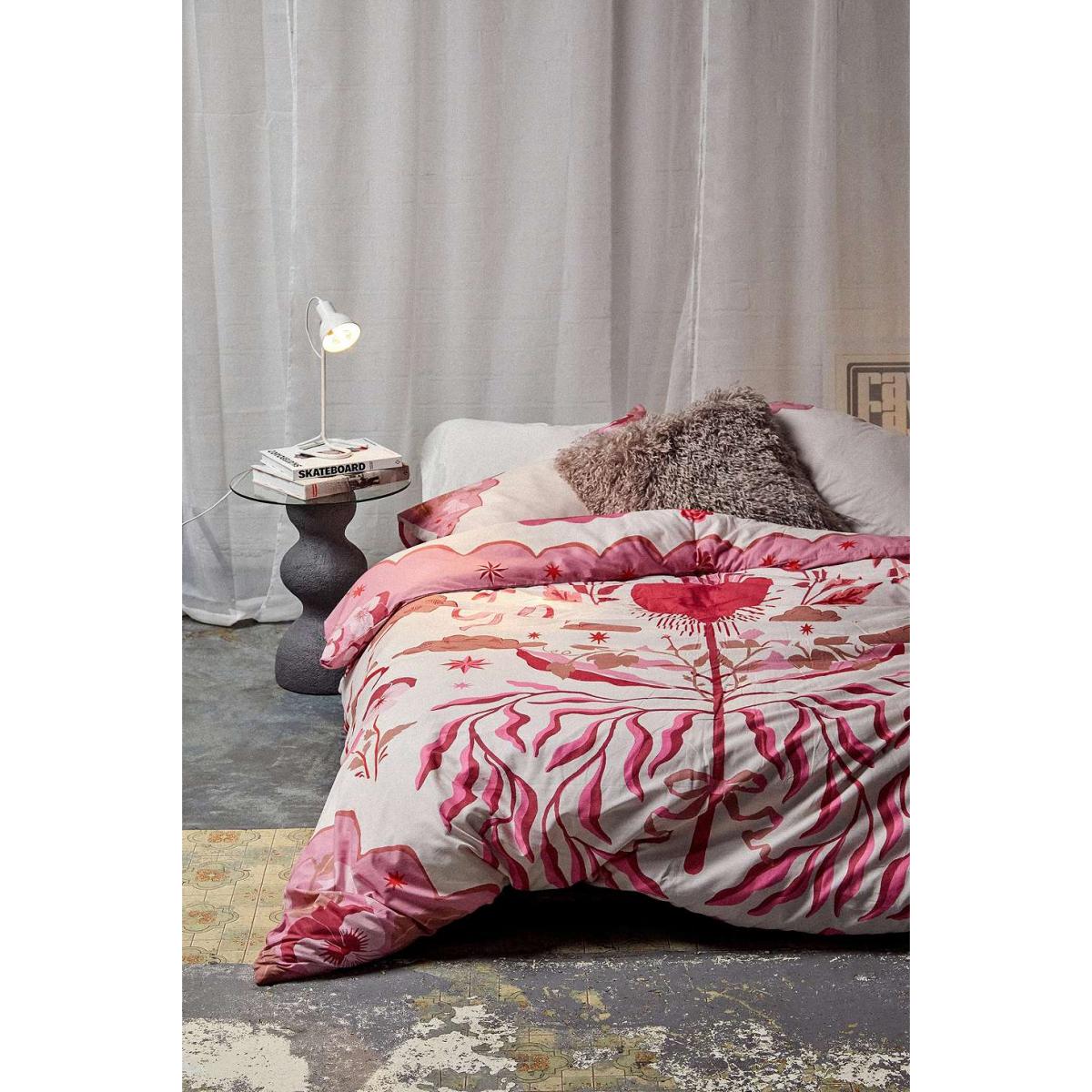 Vintage Valentine Duvet Set - Pink King at Urban Outfitters – image 3