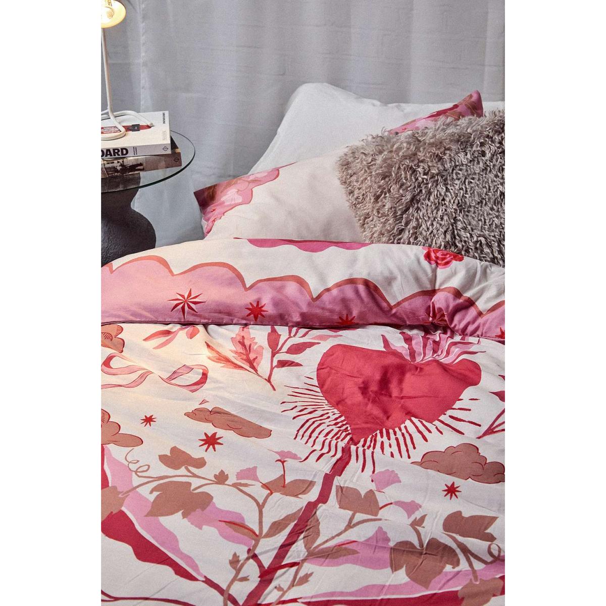 Vintage Valentine Duvet Set - Pink King at Urban Outfitters – image 5