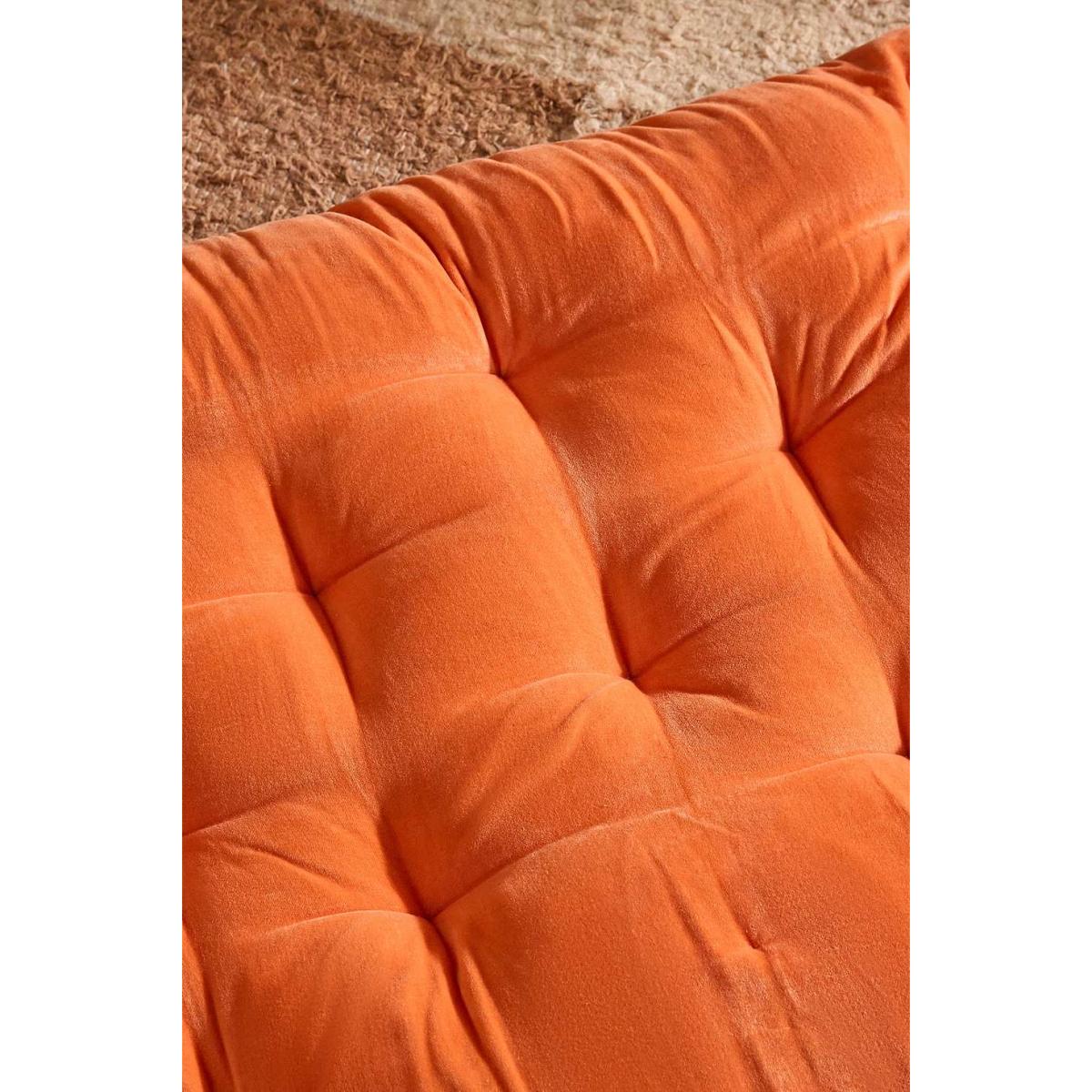 Tangerine Single Sleepover Mat - Orange W: 65cm x L: 180cm at Urban Outfitters – image 4