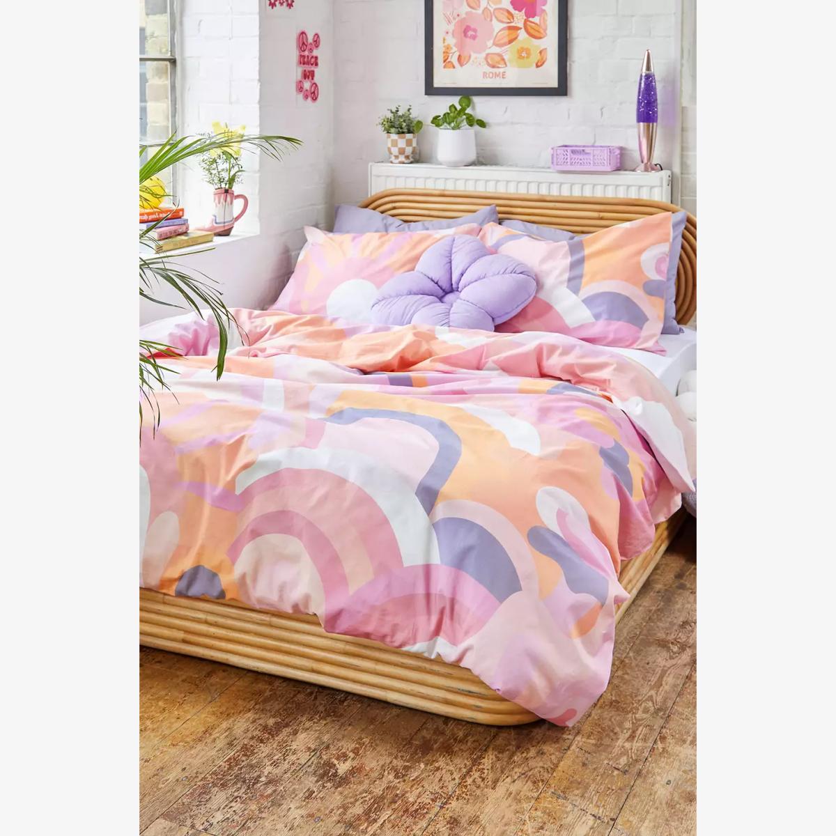 Florie Pastel Duvet Set - Assorted SINGLE at Urban Outfitters – image 1