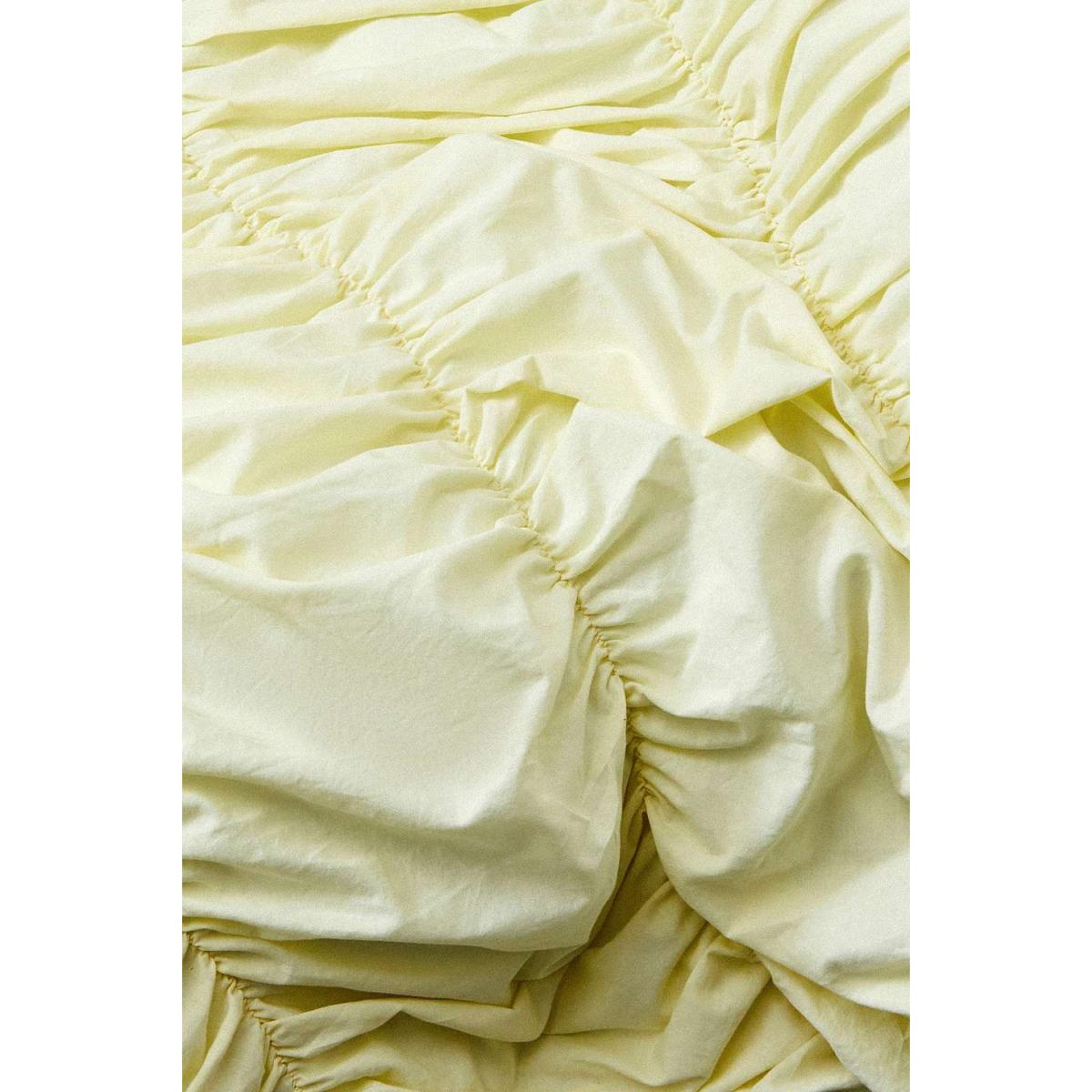 Buttermilk Cinched Duvet Set - Light Yellow Double at Urban Outfitters – image 6