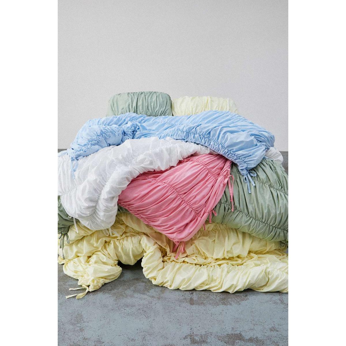 Buttermilk Cinched Duvet Set - Light Yellow Double at Urban Outfitters – image 7