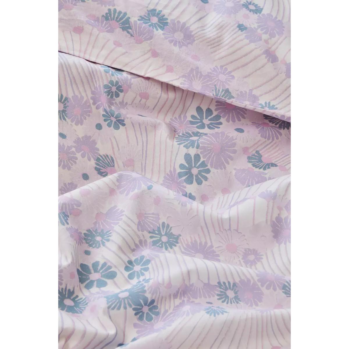 Willow Lilac Floral Duvet Set - Purple KING at Urban Outfitters – image 3