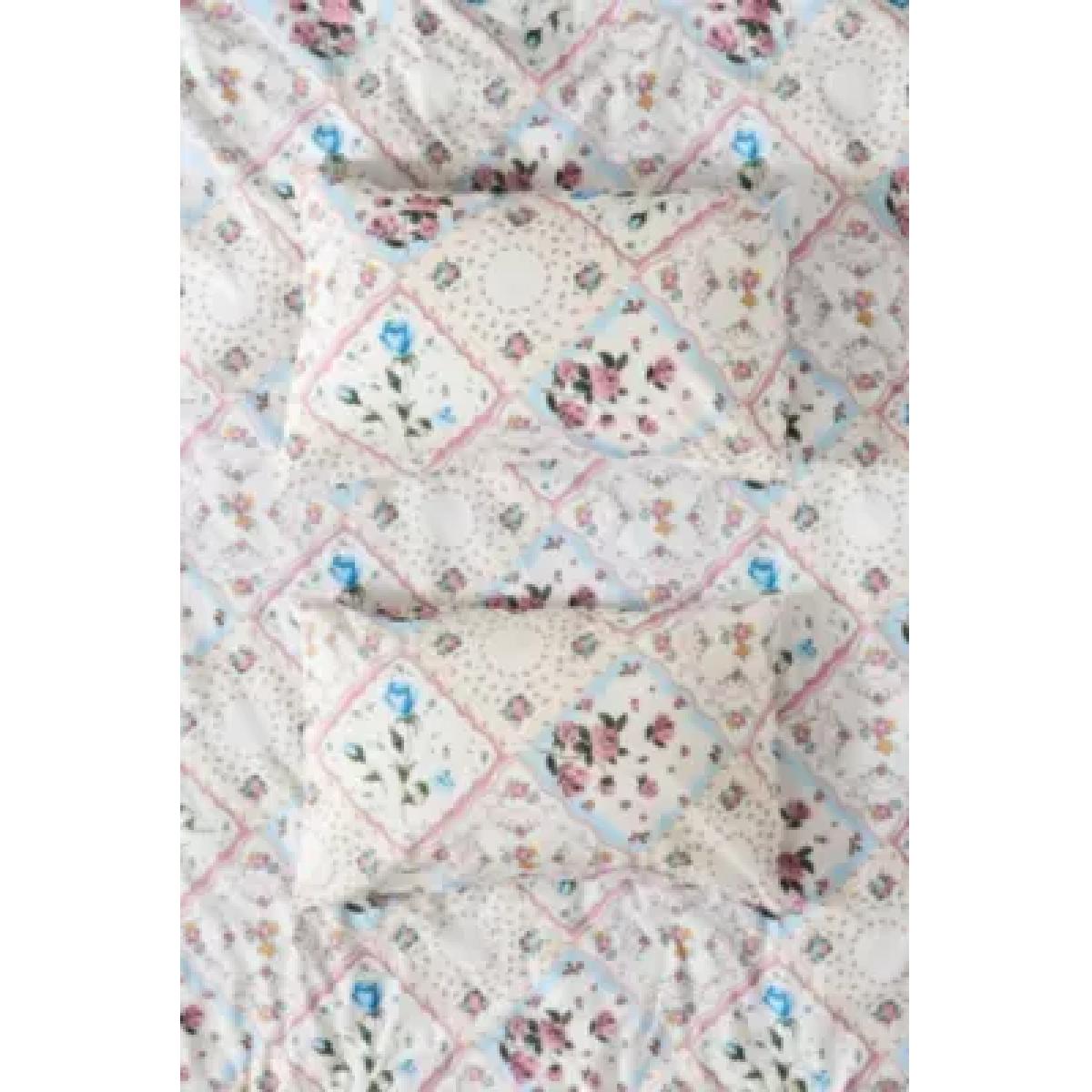 Vintage Scarf Print Duvet Set - Pink Double at Urban Outfitters – image 5