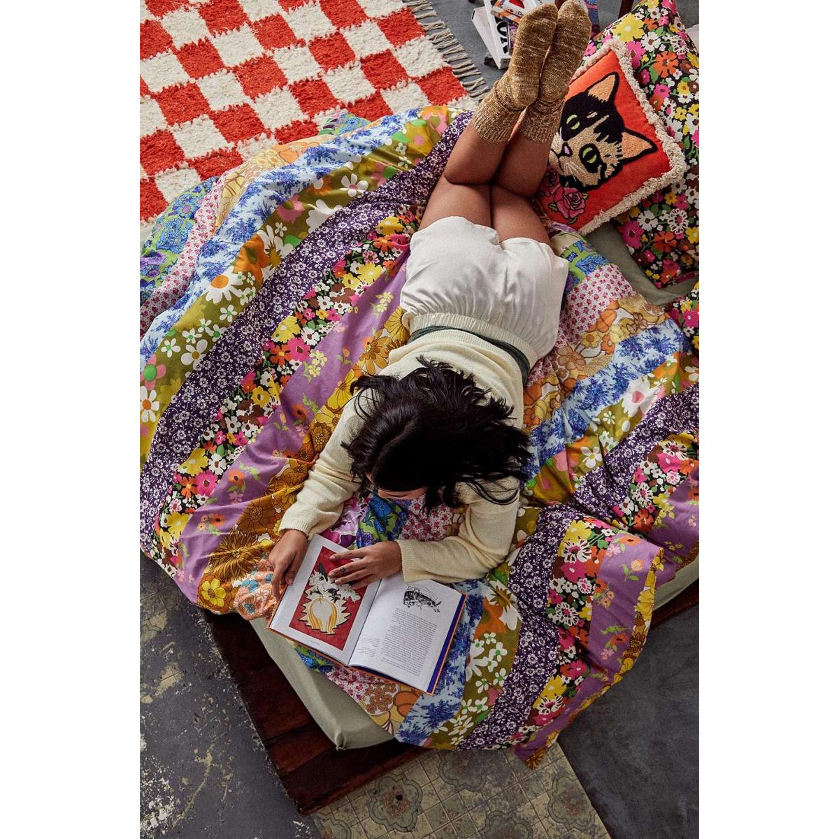 Vera Floral Duvet Set Single at Urban Outfitters – image 6