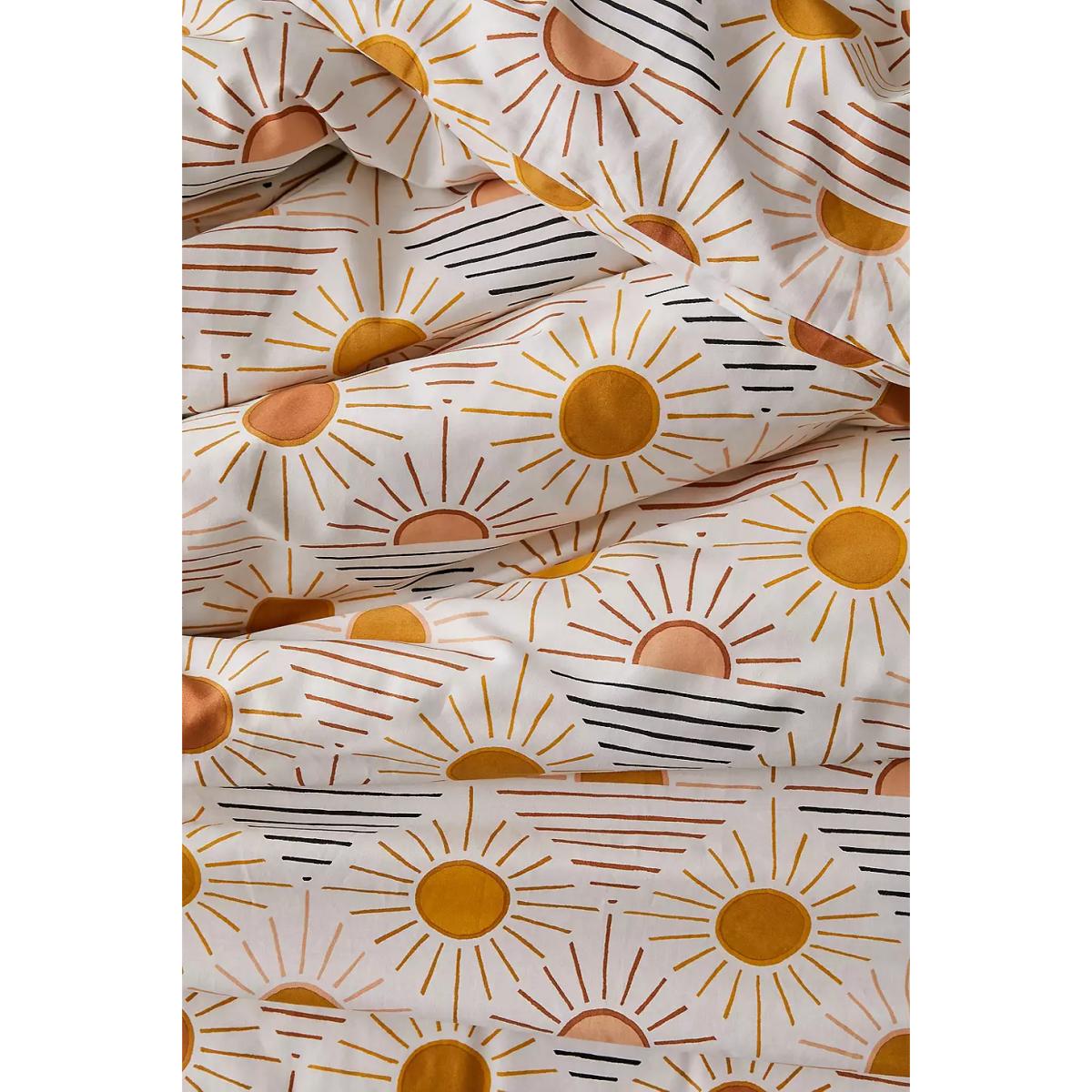 Geometric Sun Duvet Set - Orange Double at Urban Outfitters – image 3