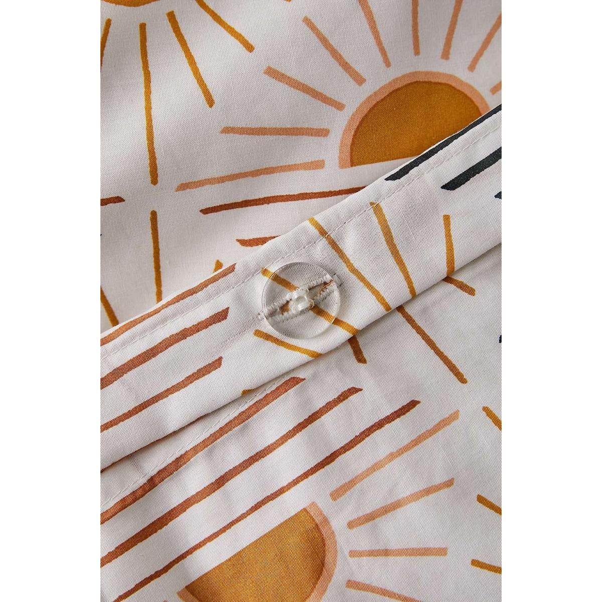 Geometric Sun Duvet Set - Orange Double at Urban Outfitters – image 4