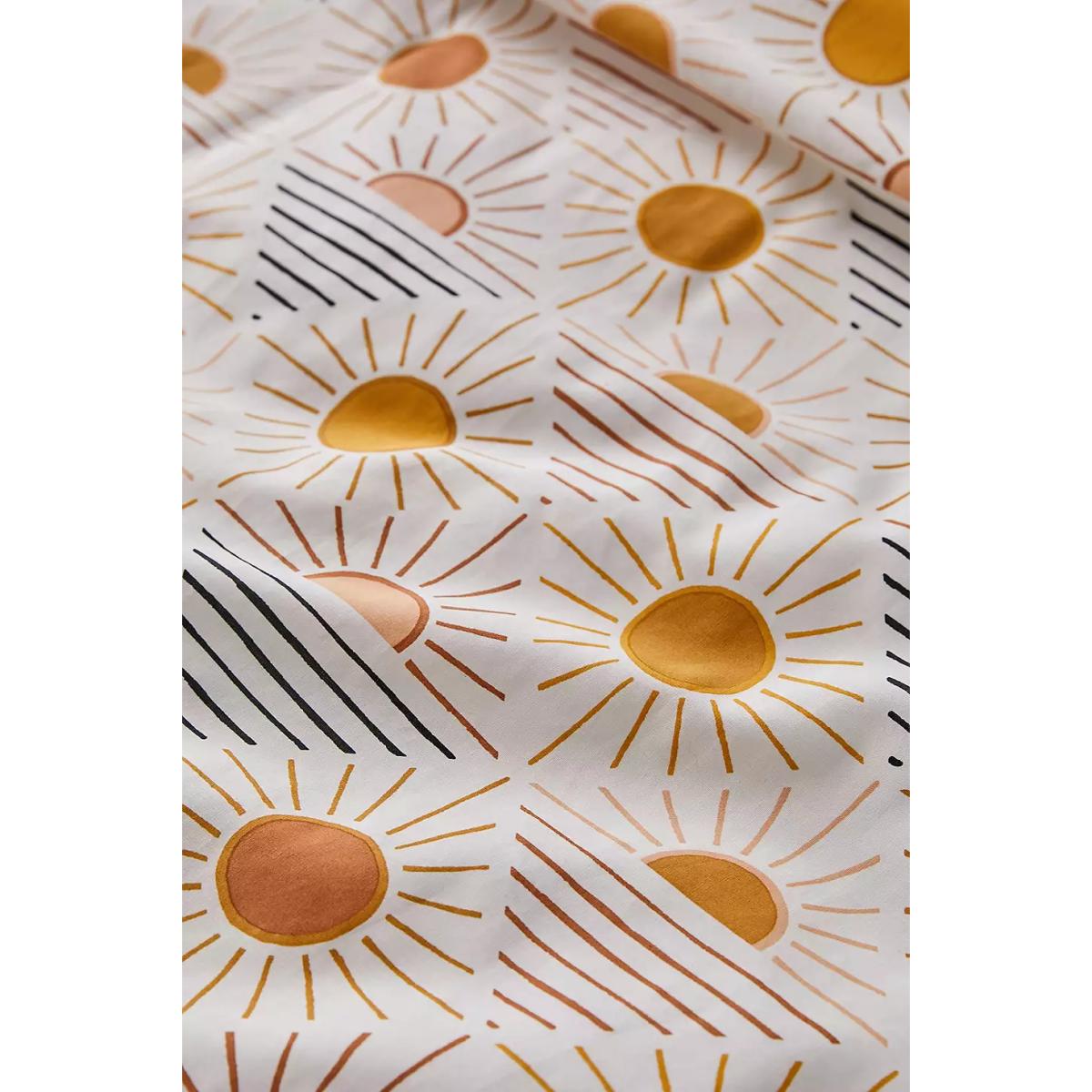 Geometric Sun Duvet Set - Orange Double at Urban Outfitters – image 5