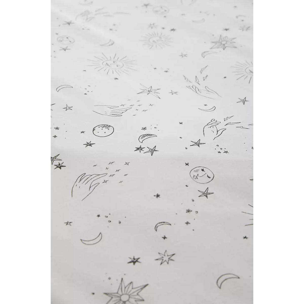 Celestial Sketch Duvet Set - Black SINGLE at Urban Outfitters – image 5