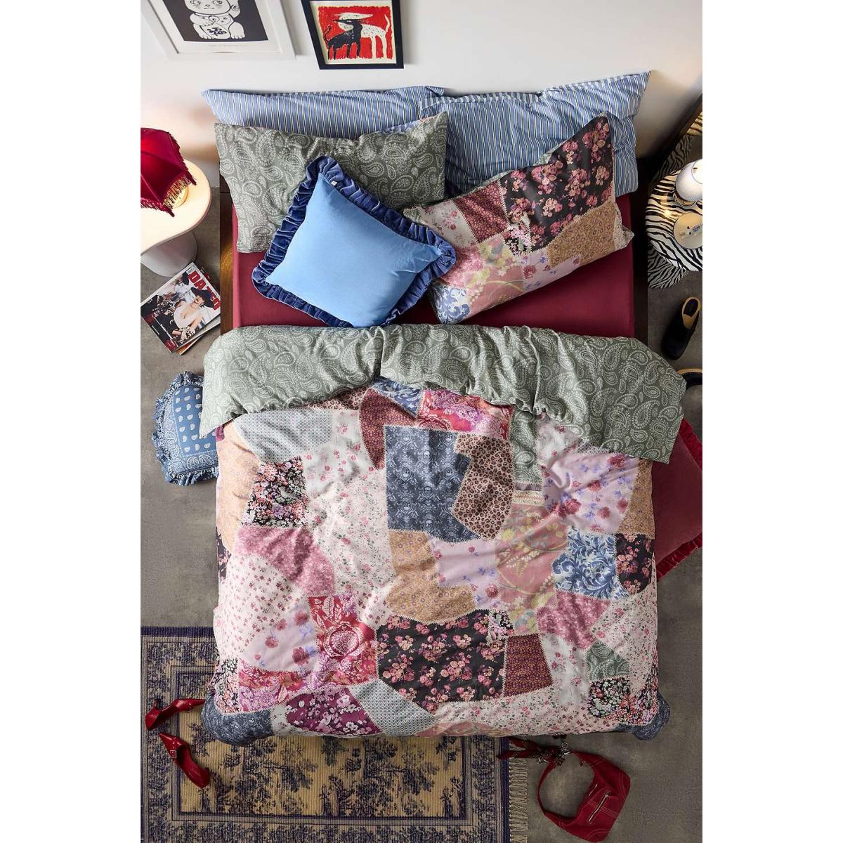 Agatha Patchwork Duvet Set King at Urban Outfitters – image 2