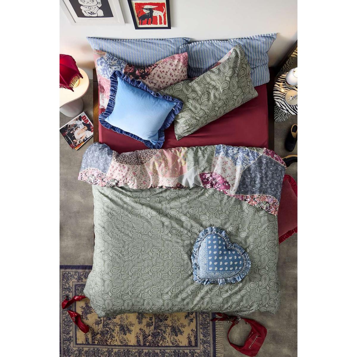 Agatha Patchwork Duvet Set King at Urban Outfitters – image 3