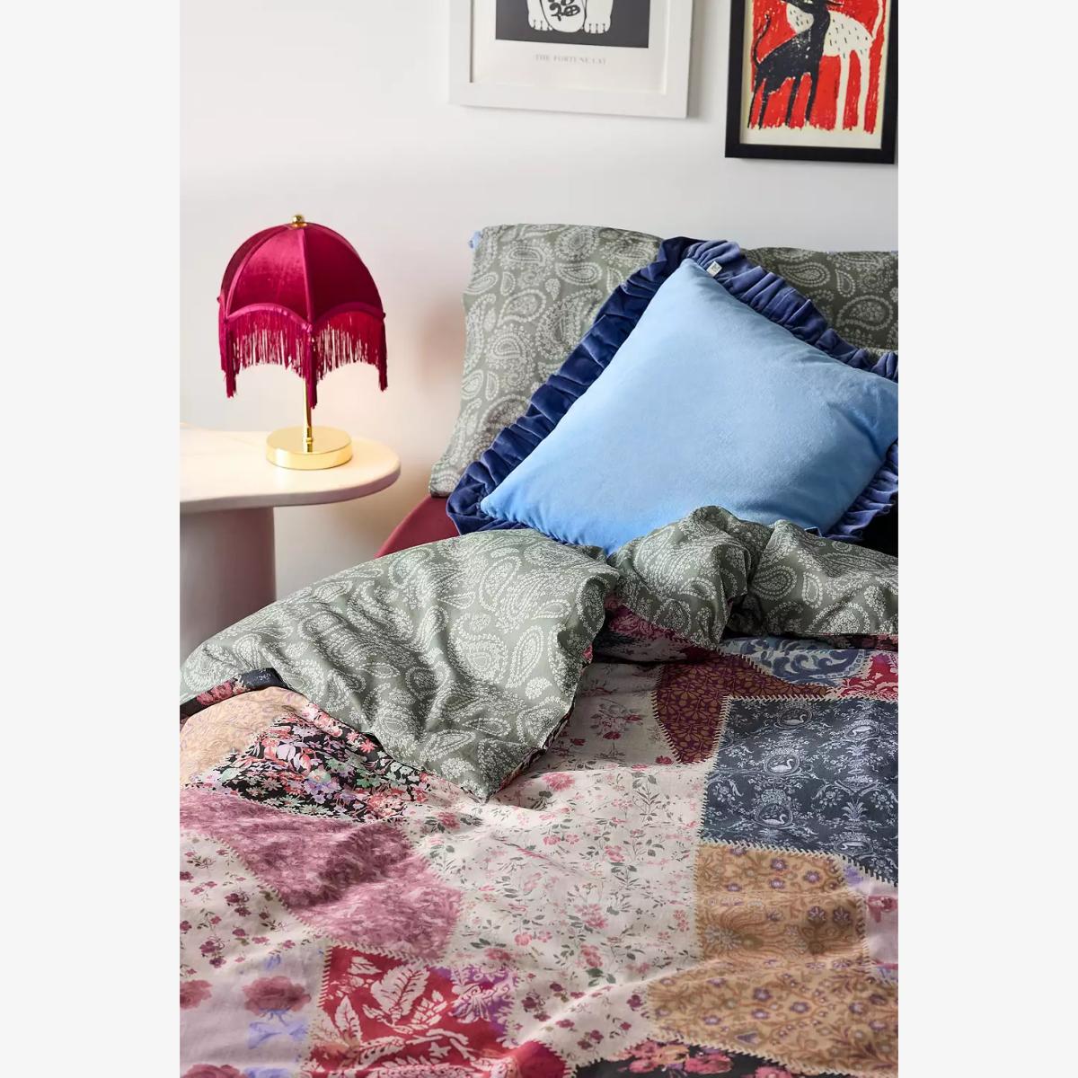 Agatha Patchwork Duvet Set King at Urban Outfitters – image 1