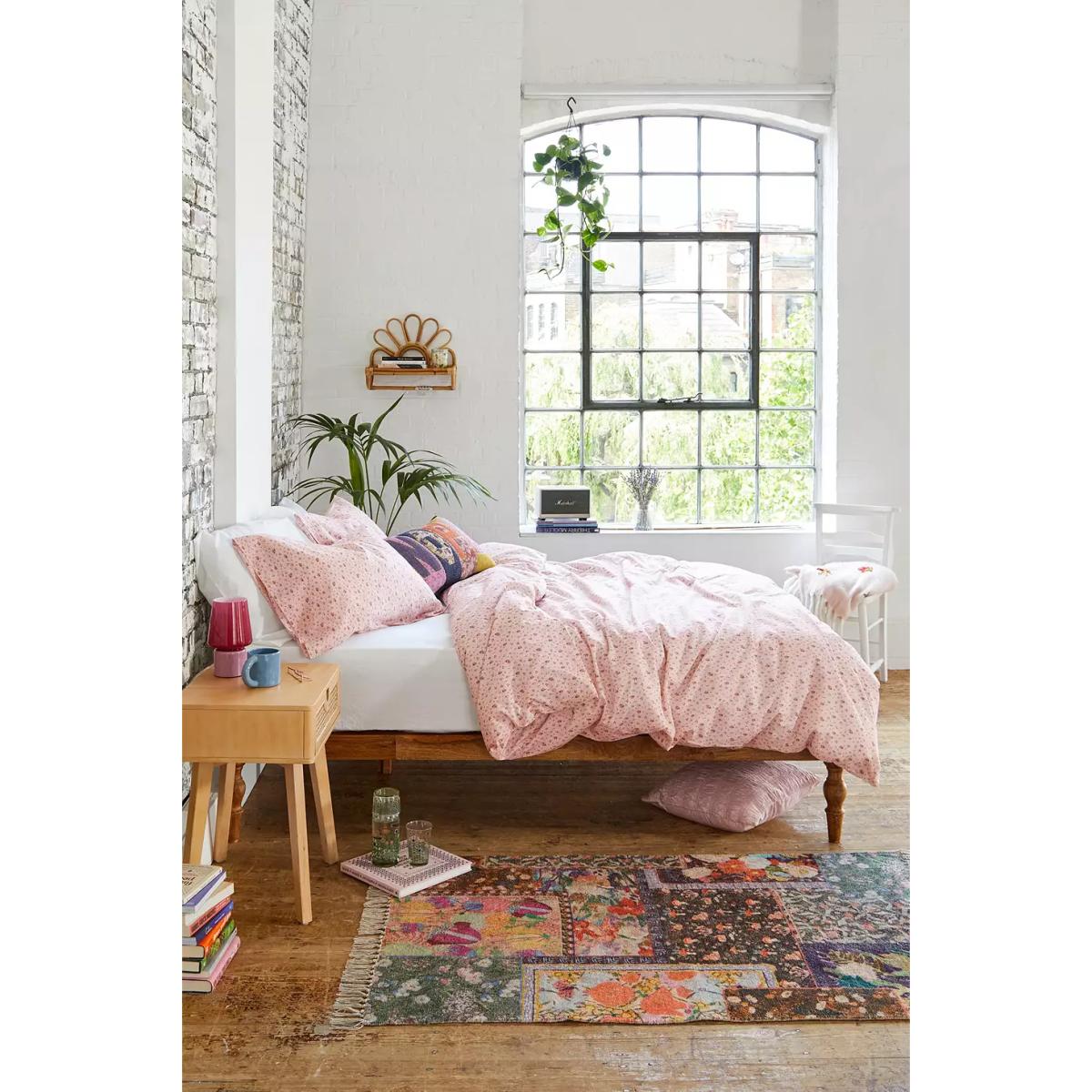 Urban Outfitters Rosie Floral Duvet Set - Pink Double – image 3