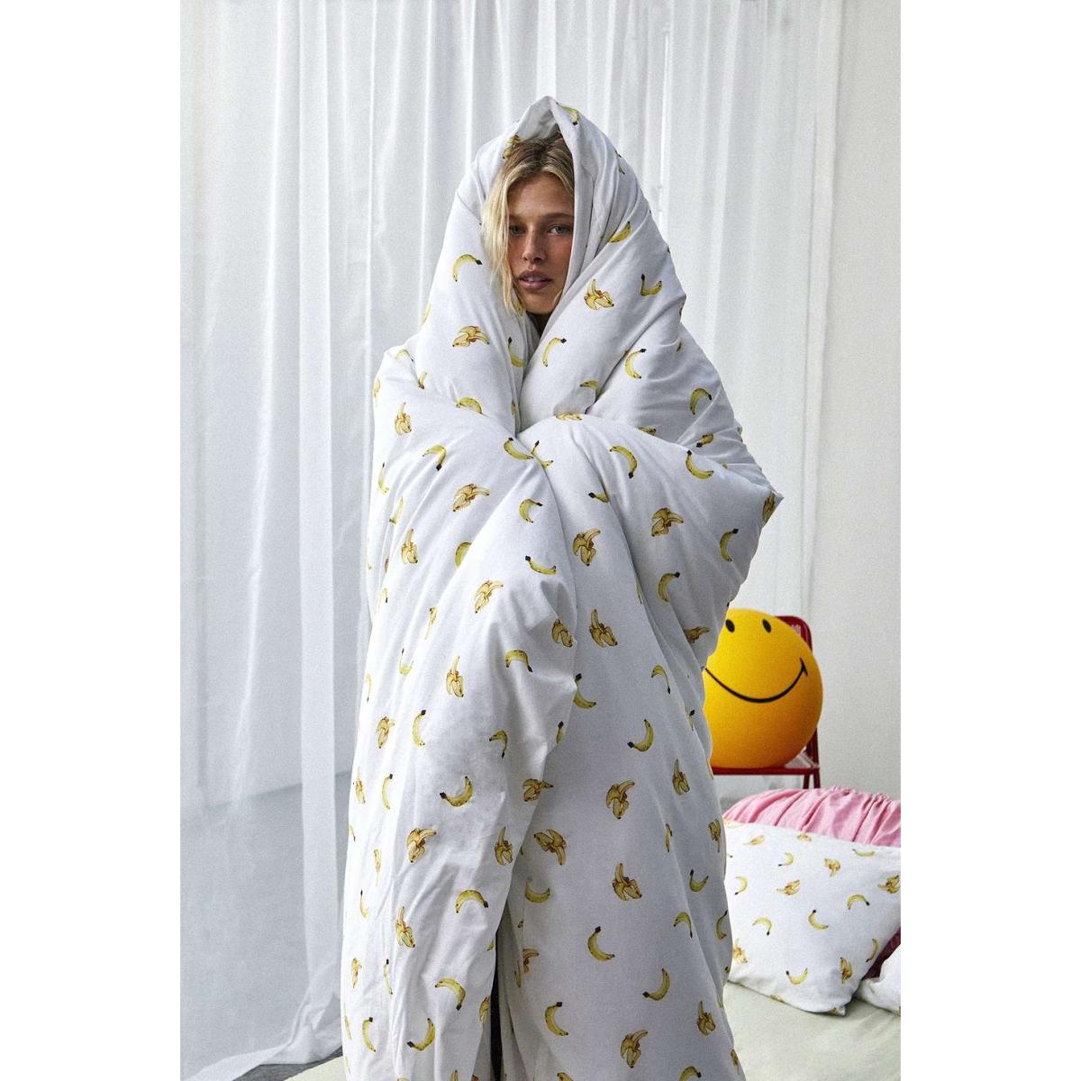 Go Bananas Duvet Set - White Single at Urban Outfitters – image 6