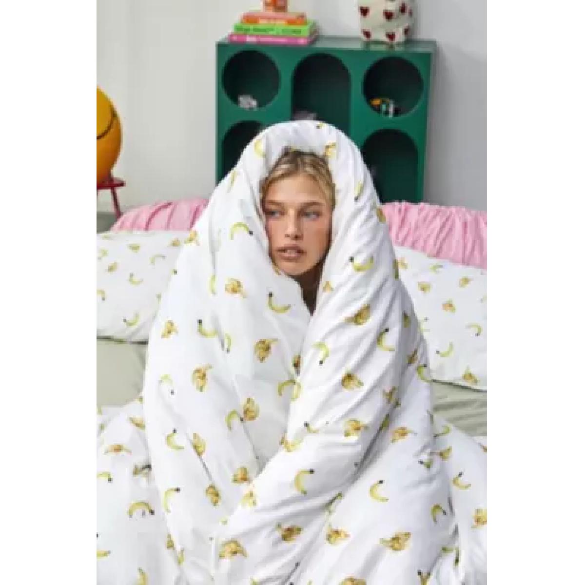 Go Bananas Duvet Set - White Single at Urban Outfitters – image 8