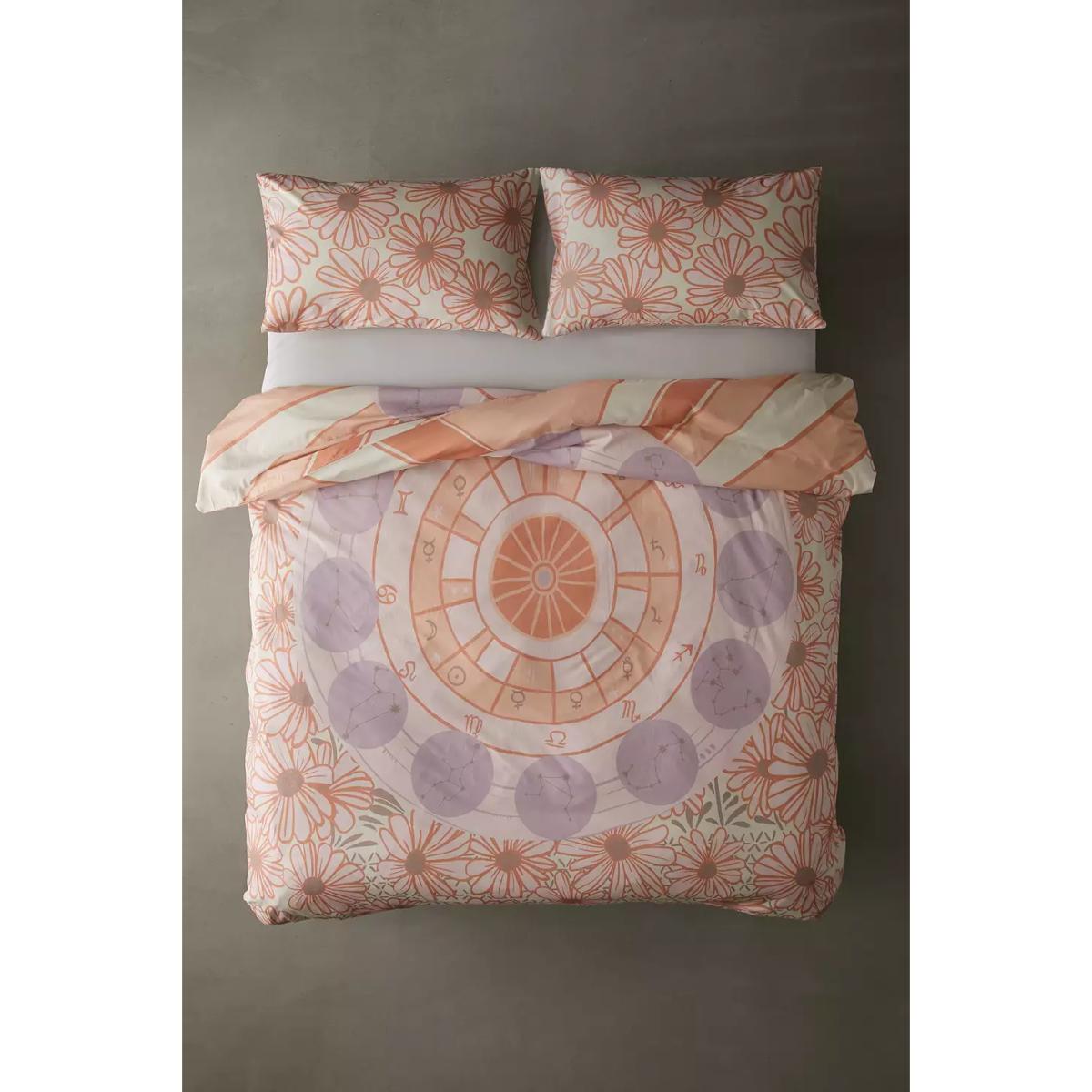 Zodiac Flower Duvet Set - Assorted KING at Urban Outfitters – image 2